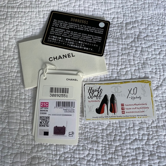 ‼️SOLD‼️21C Chanel WOC Clutch Crossbody Bag White - Picture 4 of 7